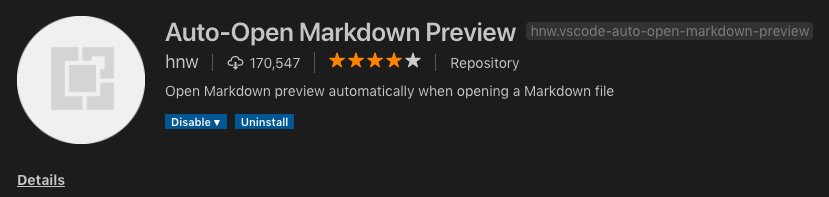 Auto-Open Markdown Preview